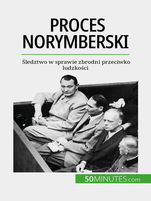 cover image of Proces norymberski